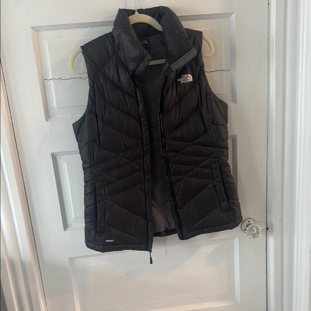 The North Face Black Puffer Vest